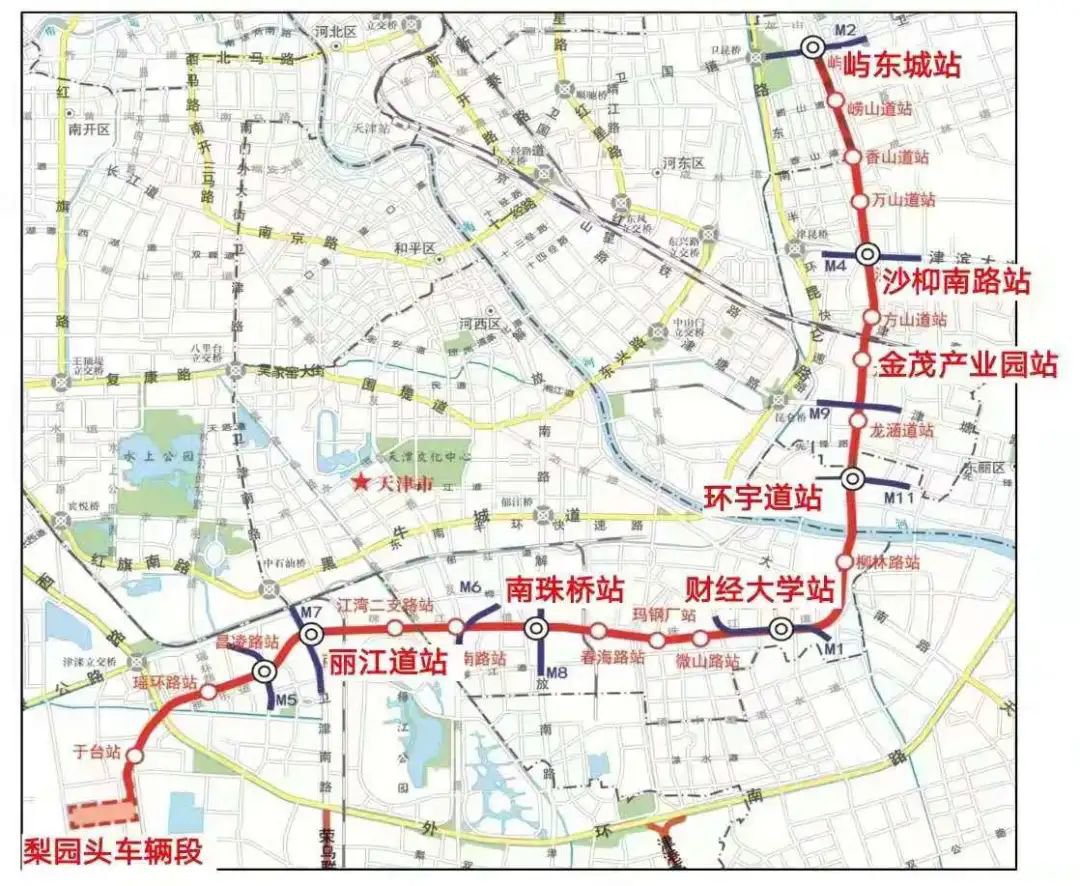 天津地铁10号线最新消息（线路规划 站点 开工时间）