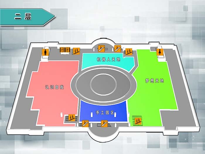 天津科技馆导览图