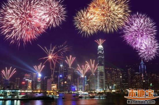 2016-17香港除夕烟花倒数汇演时间及观赏地点