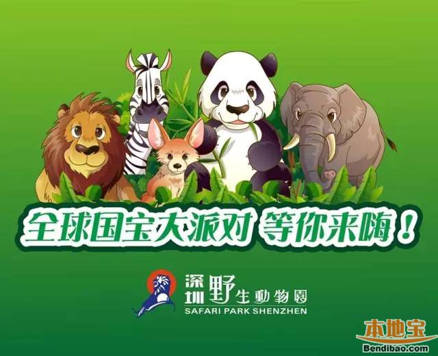2016深圳野生动物园十一活动 最全国宝动物来开Party啦