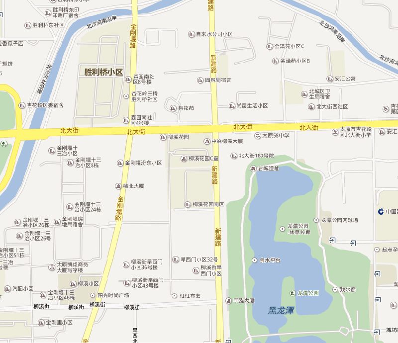 山西太原火车站地图