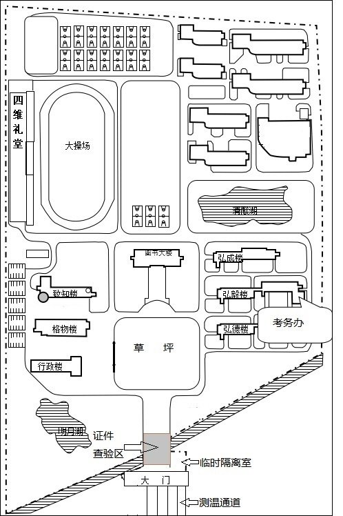 2021浙江公务员考试台州考场示意图汇总