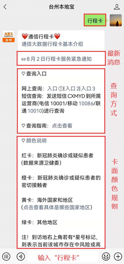通行大数据行程卡最新卡面规则(不同颜色的含义)