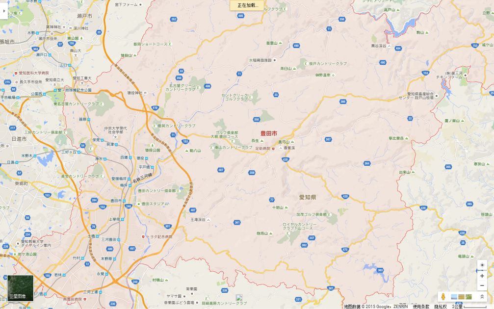 爱知丰田市高清地图中文版  (点击查看大图)   丰田市(toyota),是日本