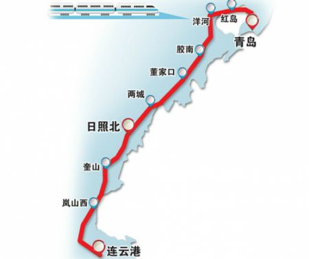 青连铁路线路图