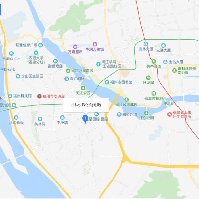 福州杉杉悦榕公馆公租房小区A类保障家庭租金标准