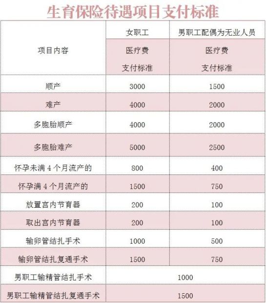 南宁生育险报销额度是多少