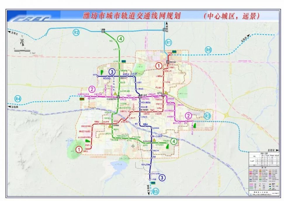 潍坊地铁规划