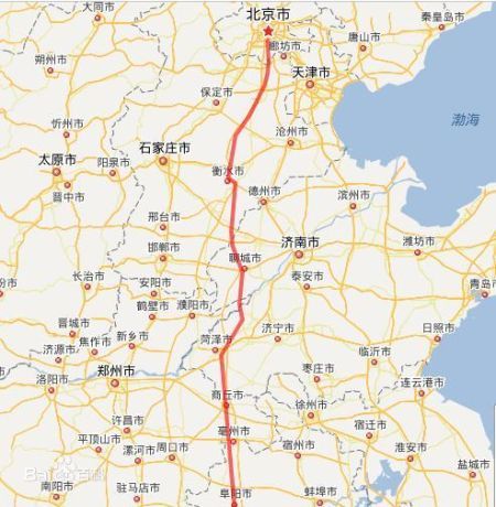 京九高铁走向/最新线路图/途径火车站点信息全讲解