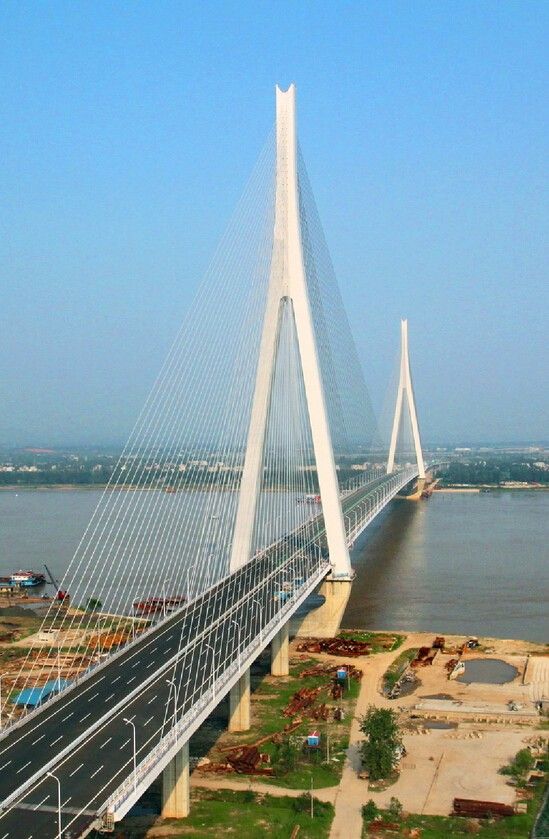 湖北境内22座长江大桥 每一座都是一种风景