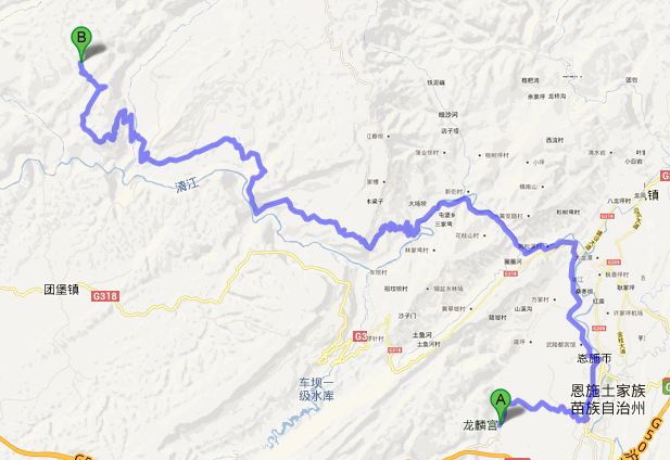 武汉旅游 周边旅游 周边旅游攻略 > 恩施各个景区到恩施大峡谷的自驾图片
