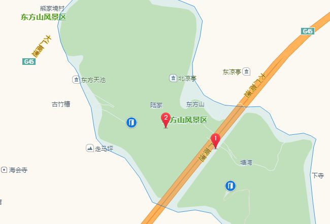 > 武汉到黄石东方山怎么走(交通指引)       地址:黄石市下陆区东方山