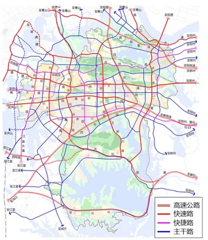 东湖高新区交通规划2016年2035年
