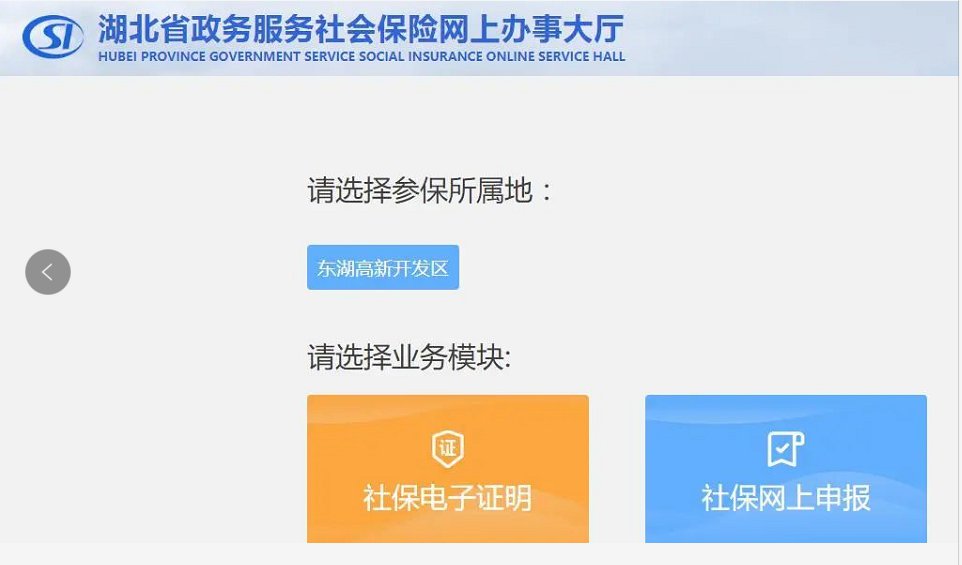 湖北省社保证明网上打印指南（个人专用）