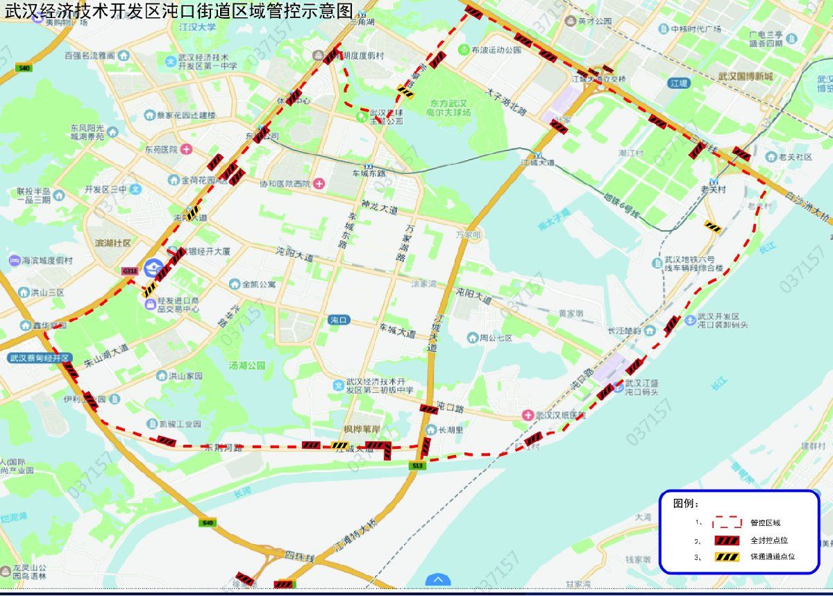 2021武汉疫情交通管制区域 绕行提示