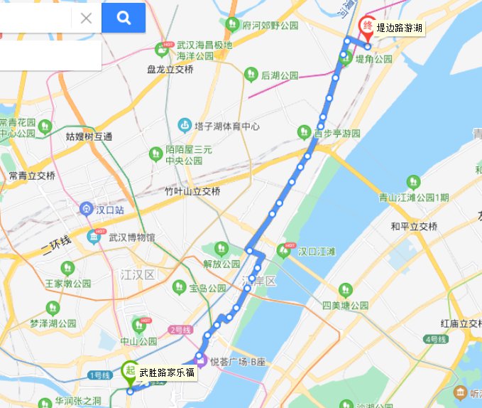 武汉旅游 玩转武汉 武汉旅游线路 > 武汉727路公交车路线站点及红色