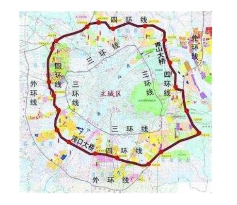 武汉四环线多少公里(附规划图)