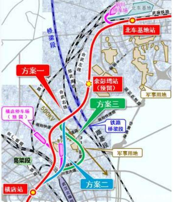 武汉7号线北延长线最新消息(开工时间 站点 线路图）