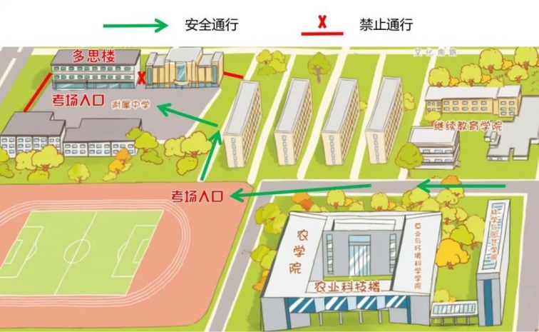 新疆农业大学考点2021年研究生考试疫情防控须知