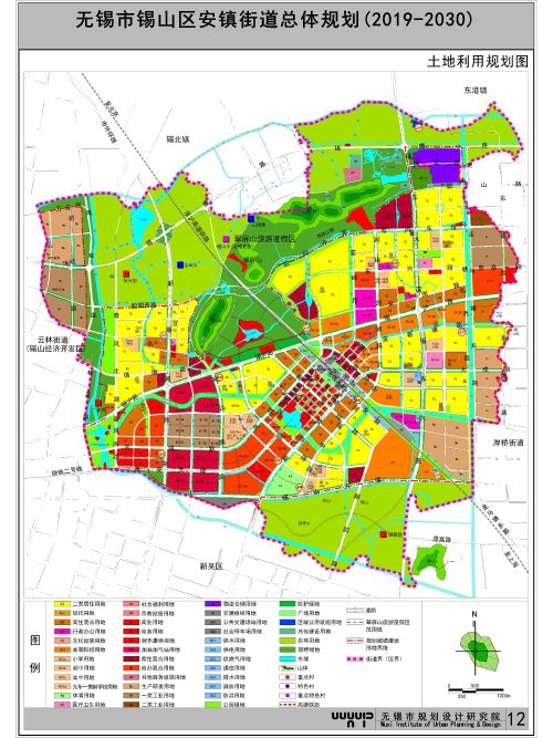 无锡锡山区安镇街道总体规划修改(2019-2030)批后公布