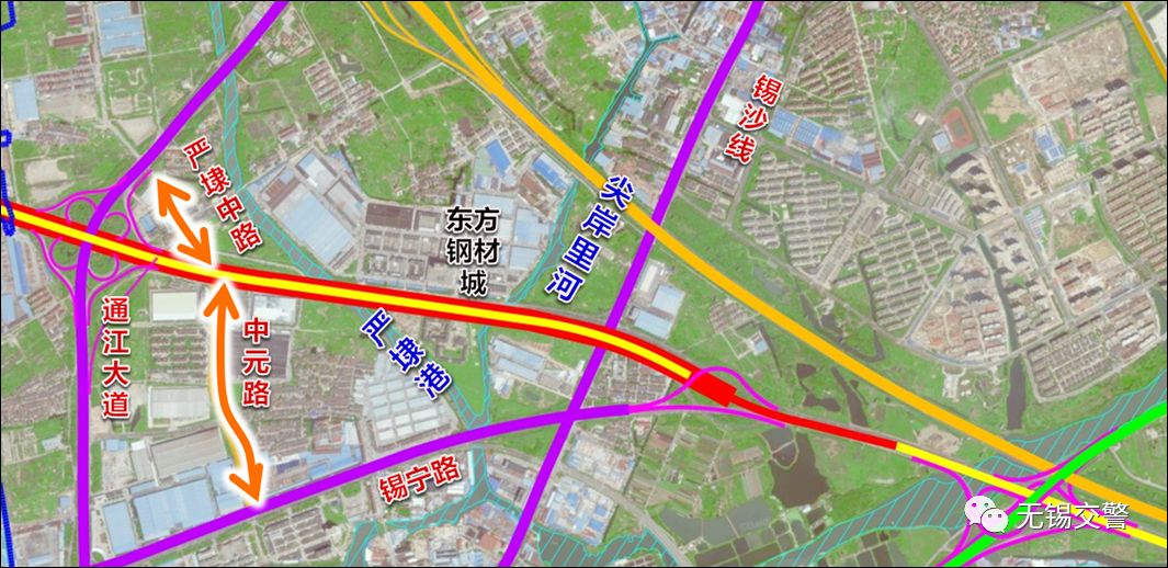 G312国道锡虞立交-通江大道段28日起封闭施工两年（附绕行攻略）