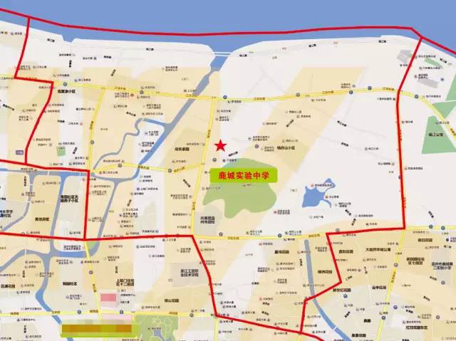 温州市鹿城区初中学区划分详解附地图