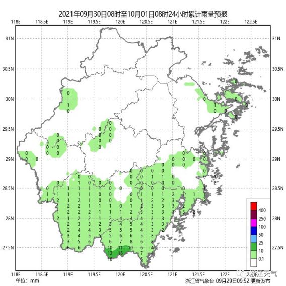 2021年浙江温州国庆天气怎么样？（附天气预报）