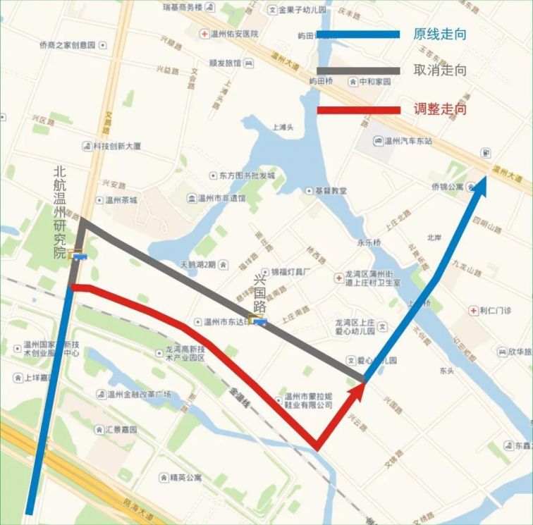 温州公交车路线调整最新消息(9月6日)