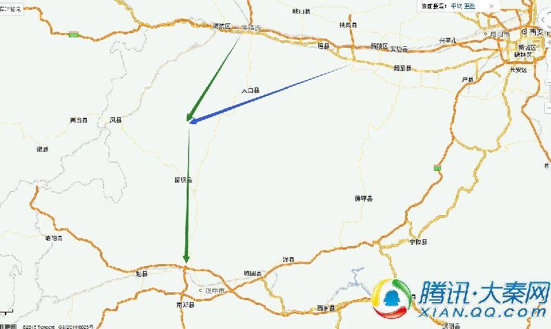 交通动态 > 京昆高速越秦岭复线太白段项目签约 全长约110km   据宝鸡