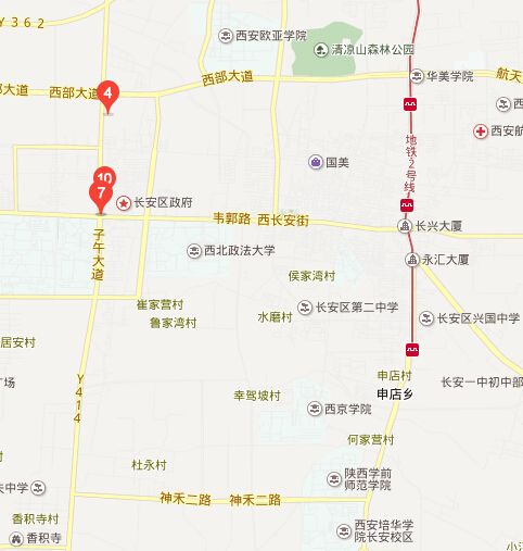 长安区黄标车限行范围地图图片