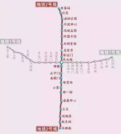 西安23条地铁线路规划图（最新）