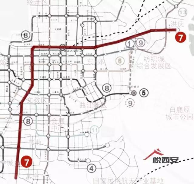 开通时间 最新消息 开工时间 线路图 站点分布 换乘站点 西安18条地铁