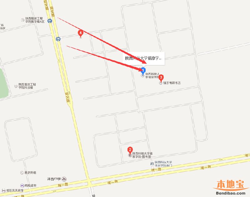 地图:    附近公交:服装学院(东门)    乘车路线:   1,由咸阳火车站图片
