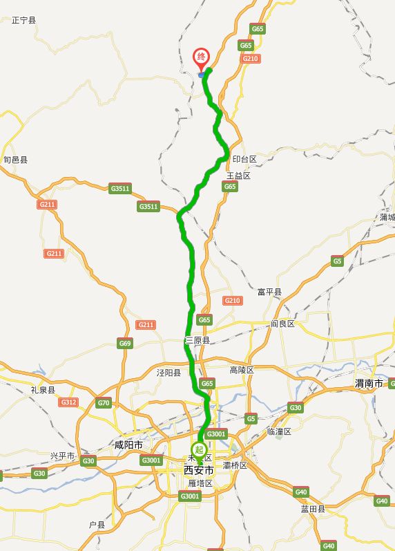 6公里自驾时长:2小时2分钟自驾路线:西安—包茂高速公路—延西