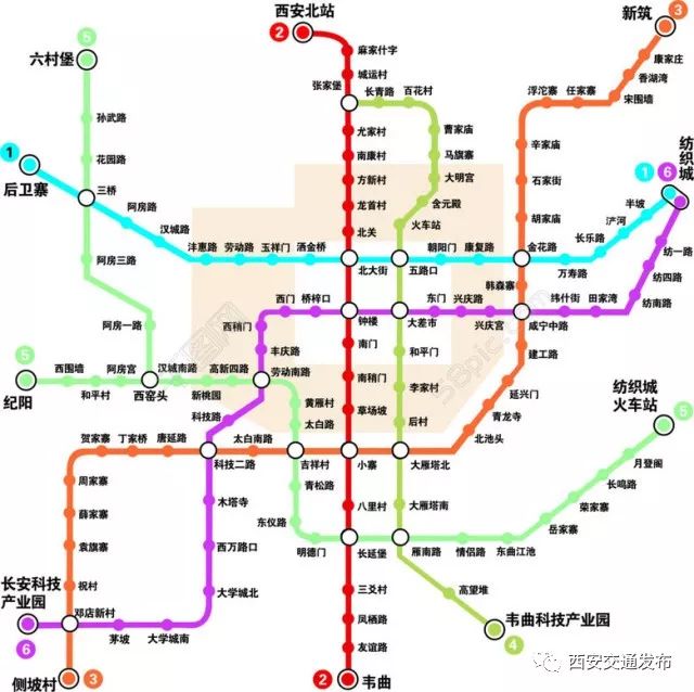 西安地铁5号线最新消息(线路图+站点+开通时间