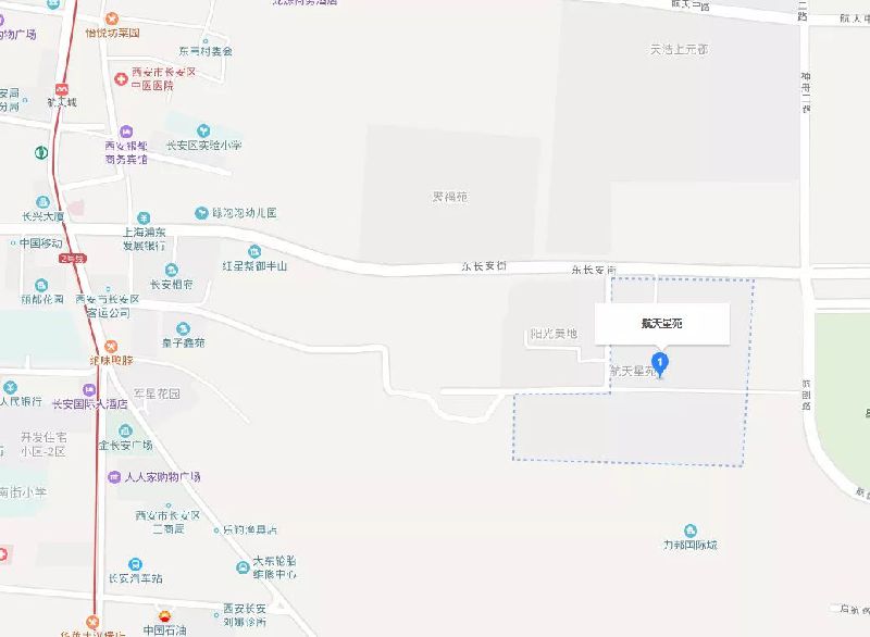 西安航天星苑经适房交通指南及配套措施