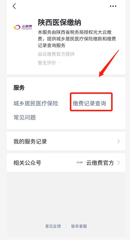 2022西安居民医保缴费后能查询缴费记录吗