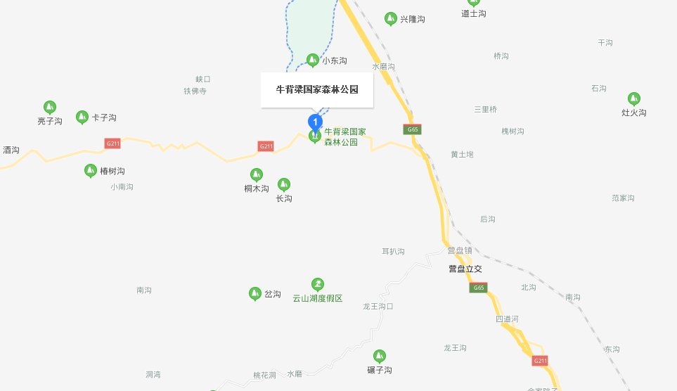 牛背梁景区在陕西什么地方