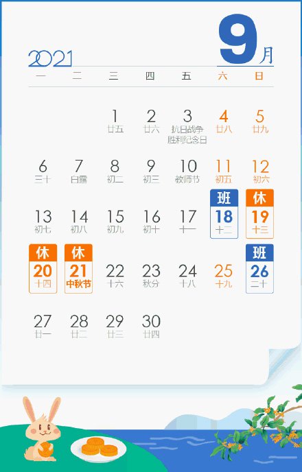 2021国庆公休日调休成工作日要限行吗