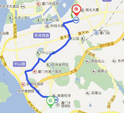 厦门旅游 厦门景点 景点线路 > 厦门大学怎么去南湖公园   乘坐943路