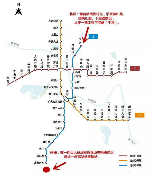 徐州地铁三号线最新进展