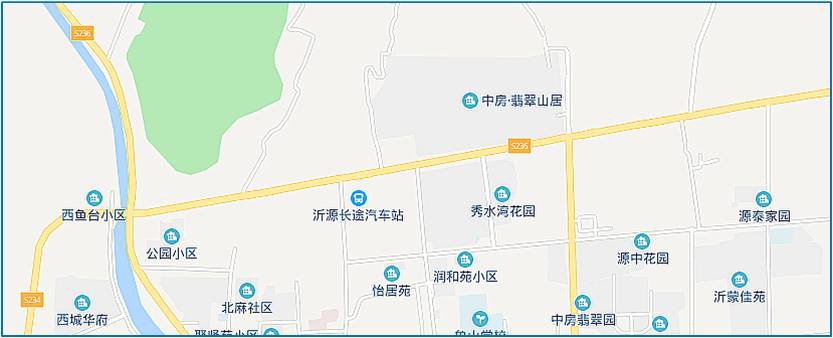 2019年沂源县城区初中招生划片