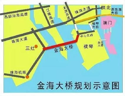 珠海金海大桥最新消息(规划 线路图 开工时间)