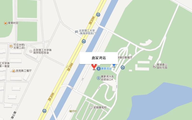唐家湾火车站地图- 珠海本地宝