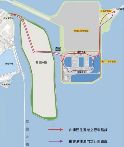 港珠澳大桥路线概览