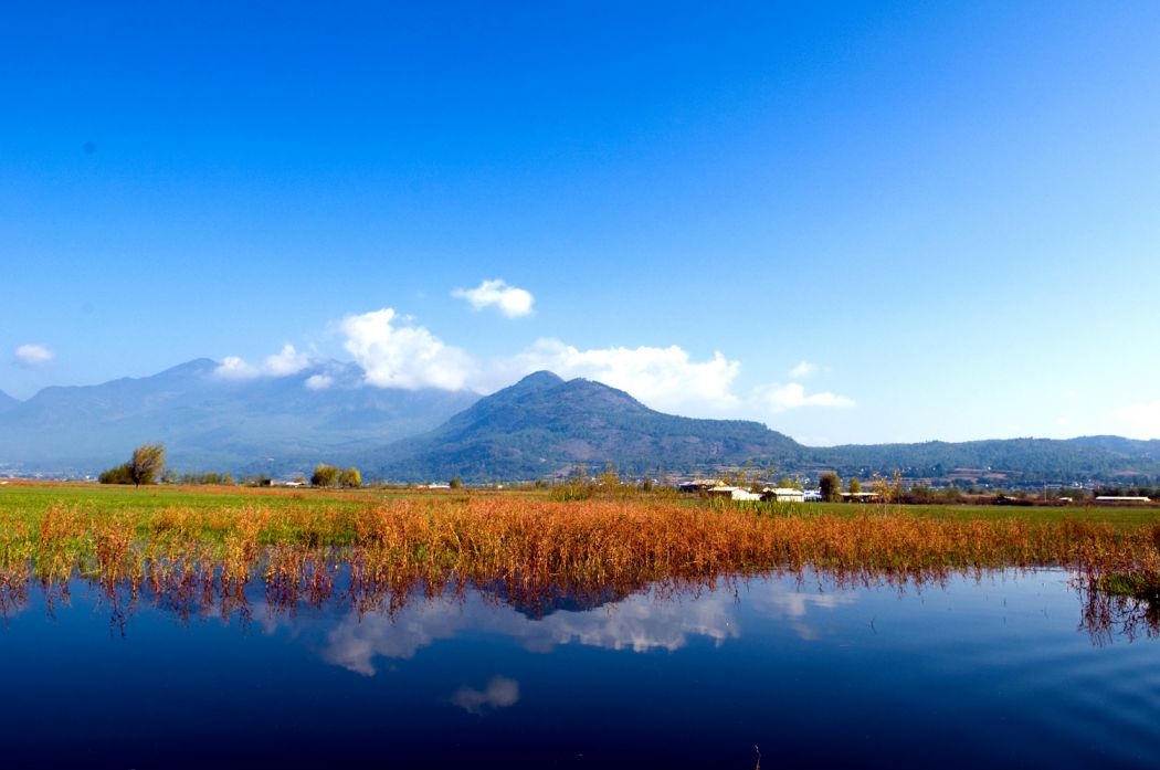 【丽江】拉市海湿地公园,走走茶马古道