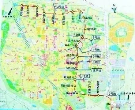 2015最新郑州地铁规划图- 郑州本地宝