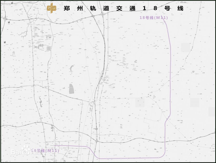 郑州地铁18号线线路图