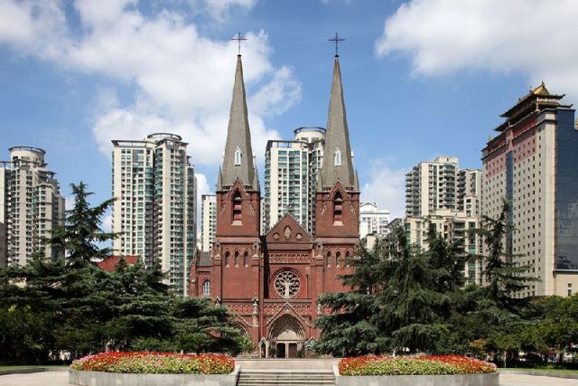 上海最大的教堂图片