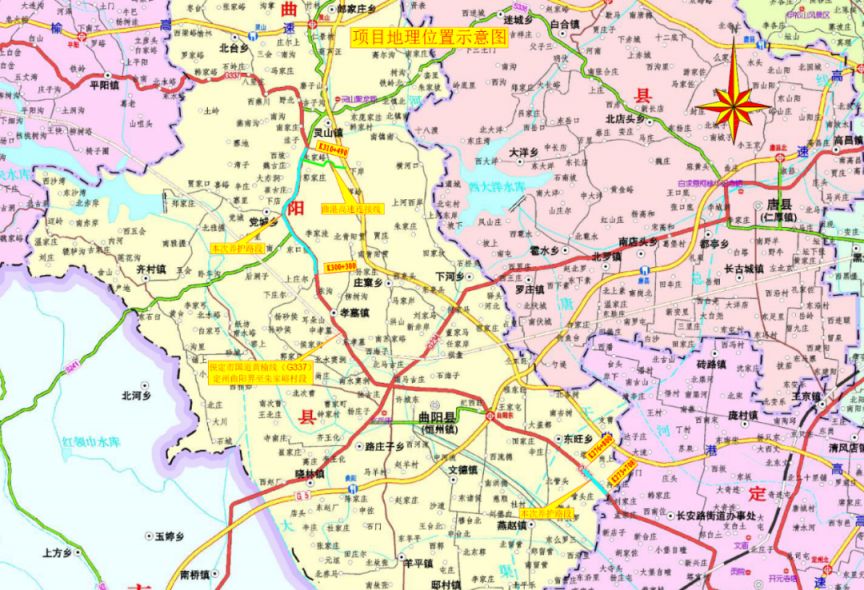 保定市黄榆线G337养护施工